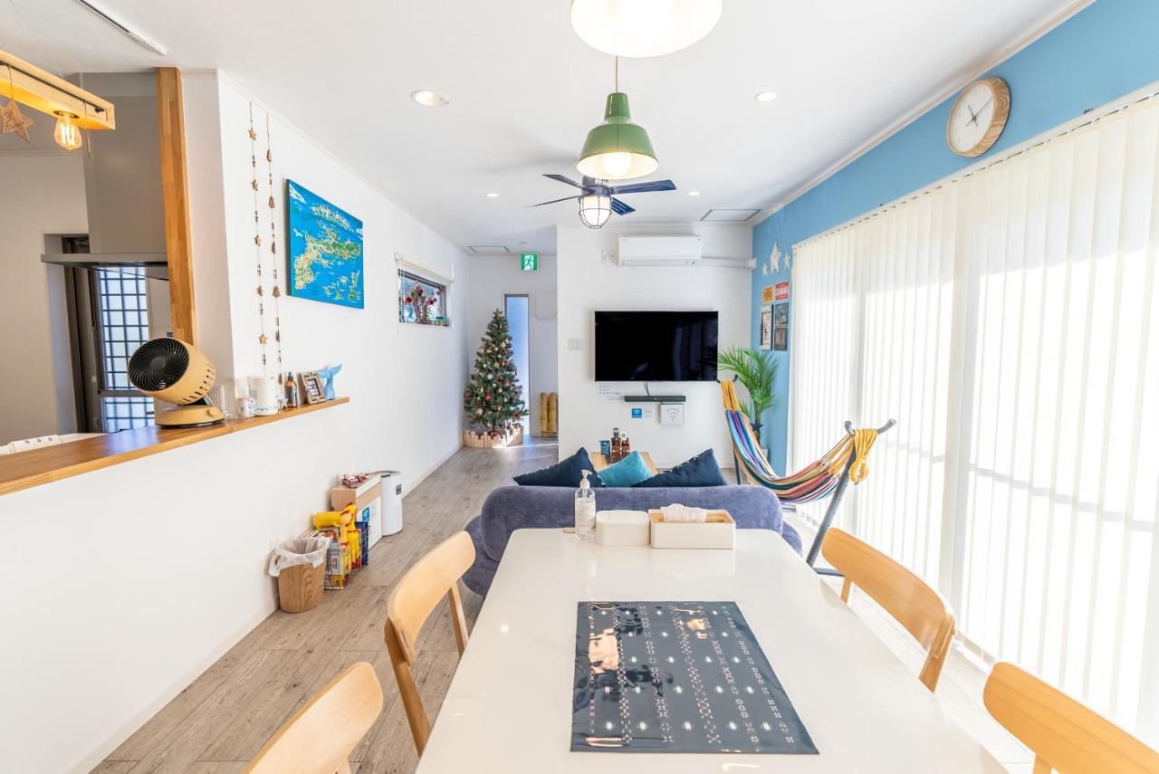 #3Ldk一軒家 #長期滞在可能 #海まで4分-- Starry Sky Resort Okinawa -- Onna Eksteriør billede