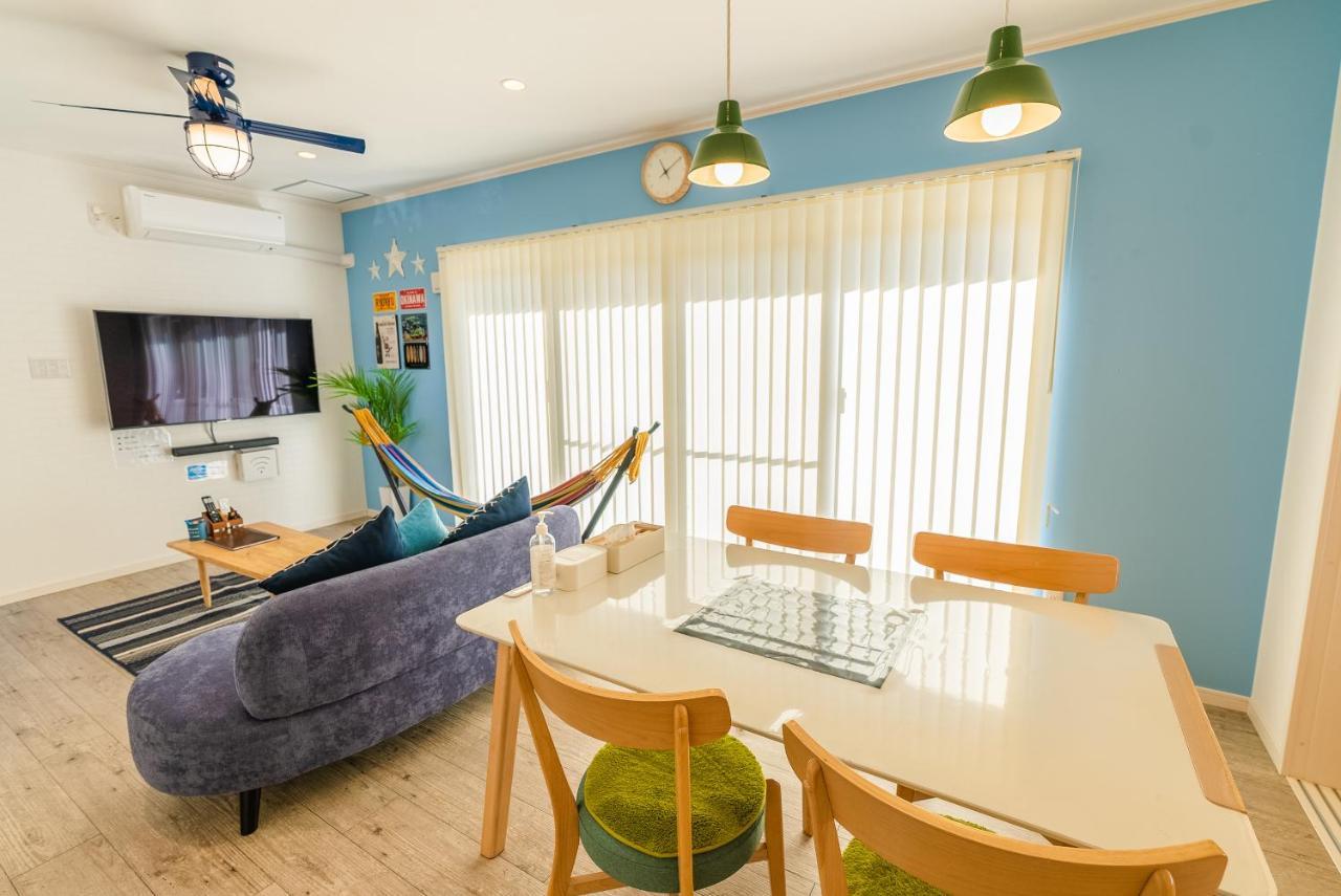 #3Ldk一軒家 #長期滞在可能 #海まで4分-- Starry Sky Resort Okinawa -- Onna Eksteriør billede