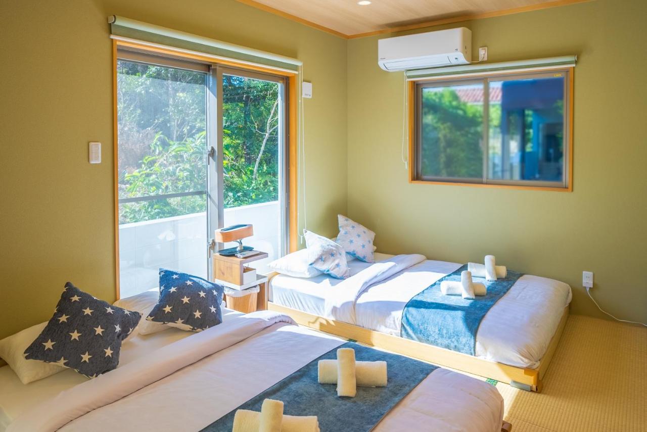 #3Ldk一軒家 #長期滞在可能 #海まで4分-- Starry Sky Resort Okinawa -- Onna Eksteriør billede