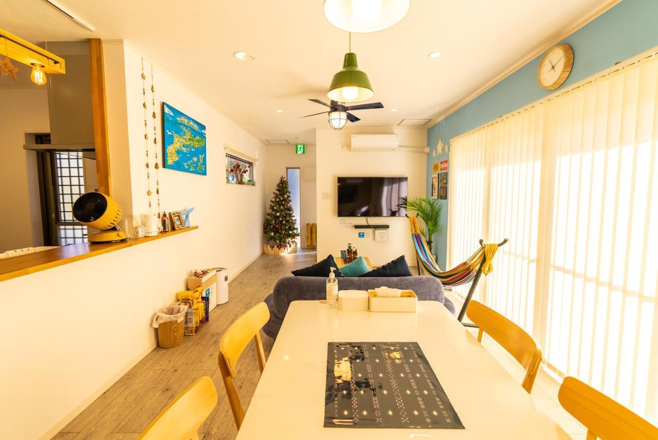 #3Ldk一軒家 #長期滞在可能 #海まで4分-- Starry Sky Resort Okinawa -- Onna Eksteriør billede