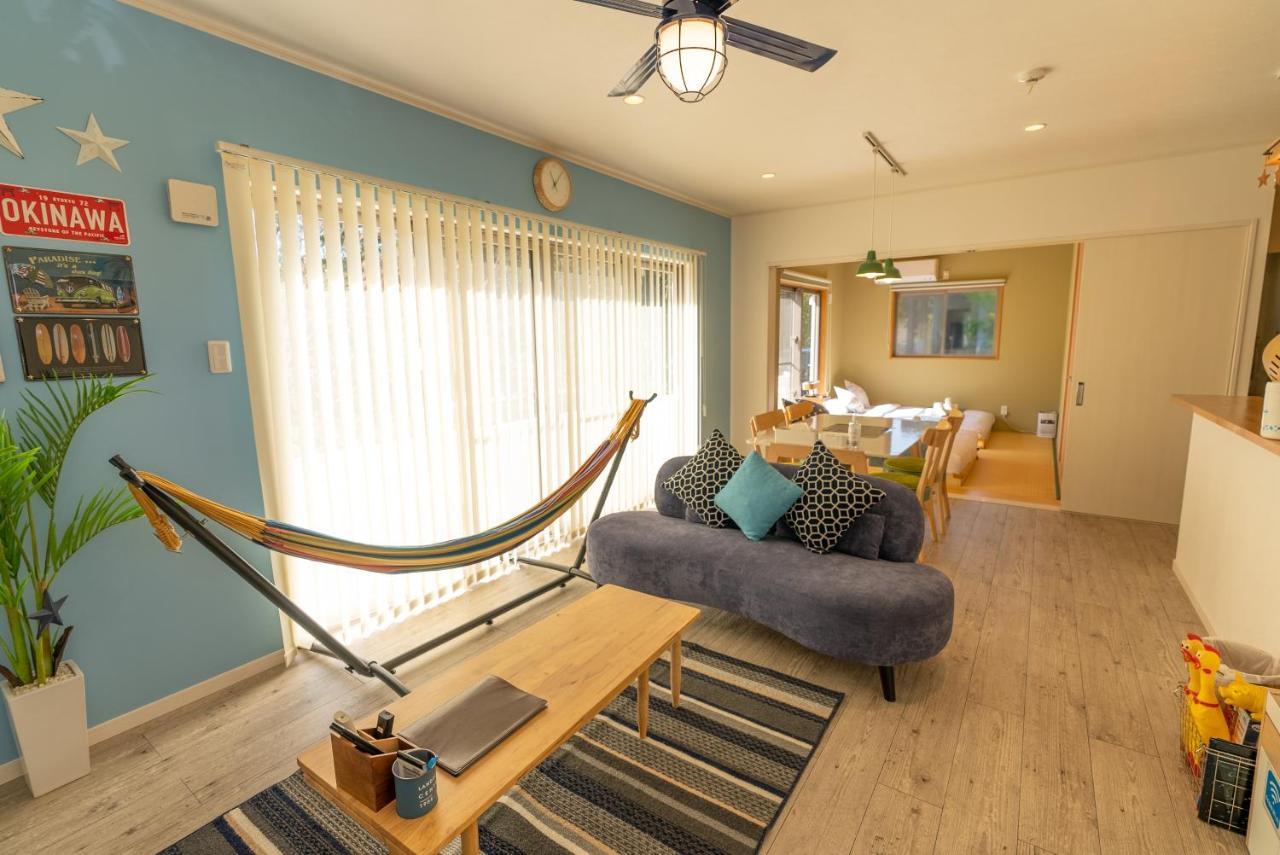 #3Ldk一軒家 #長期滞在可能 #海まで4分-- Starry Sky Resort Okinawa -- Onna Eksteriør billede